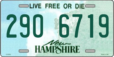 NH license plate 2906719