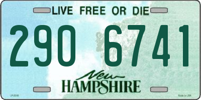 NH license plate 2906741
