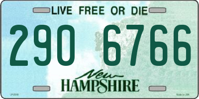 NH license plate 2906766