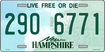NH license plate 2906771