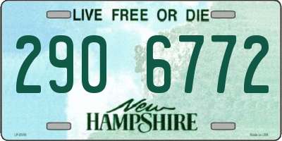 NH license plate 2906772