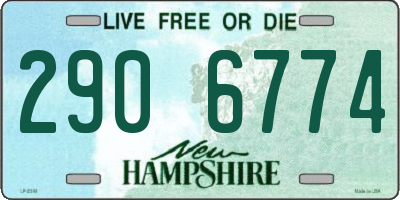 NH license plate 2906774