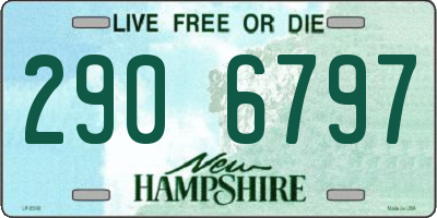 NH license plate 2906797