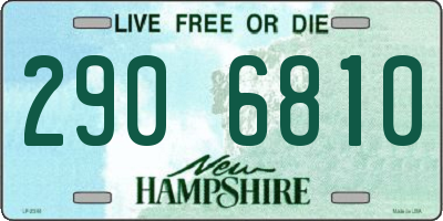 NH license plate 2906810