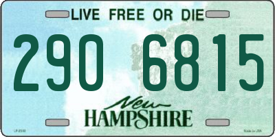 NH license plate 2906815
