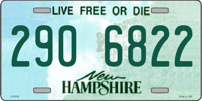 NH license plate 2906822