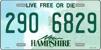 NH license plate 2906829