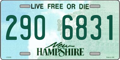 NH license plate 2906831
