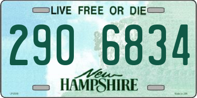NH license plate 2906834