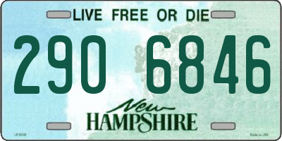 NH license plate 2906846