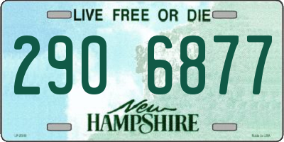NH license plate 2906877