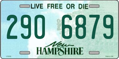 NH license plate 2906879