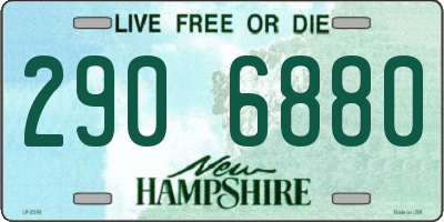 NH license plate 2906880