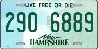 NH license plate 2906889