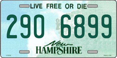 NH license plate 2906899