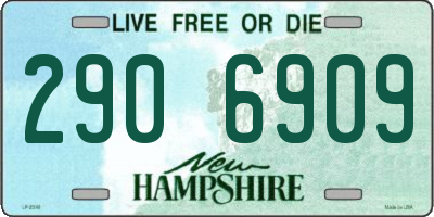 NH license plate 2906909
