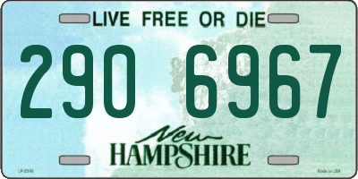 NH license plate 2906967