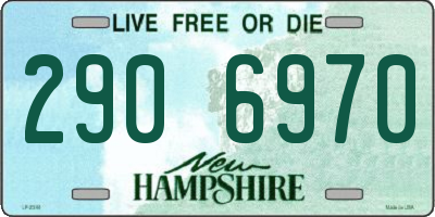 NH license plate 2906970
