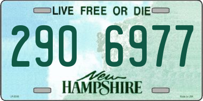 NH license plate 2906977