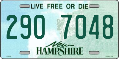 NH license plate 2907048