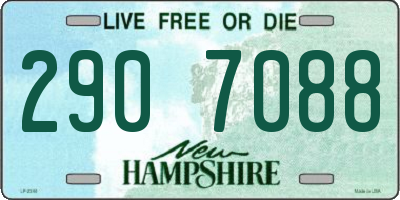NH license plate 2907088