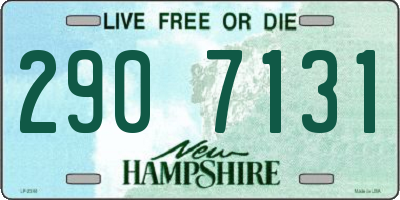 NH license plate 2907131