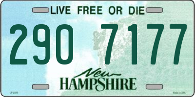 NH license plate 2907177