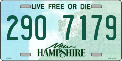 NH license plate 2907179