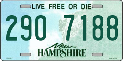 NH license plate 2907188