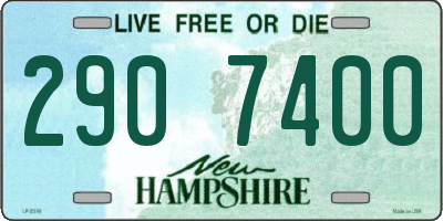 NH license plate 2907400