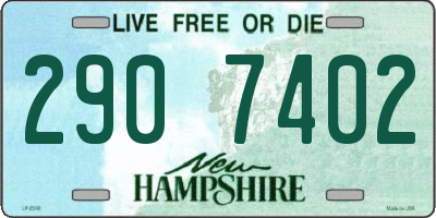 NH license plate 2907402