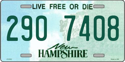 NH license plate 2907408