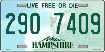 NH license plate 2907409