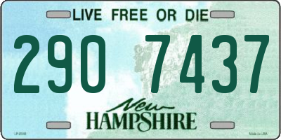 NH license plate 2907437