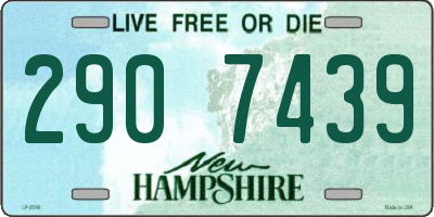 NH license plate 2907439