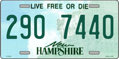 NH license plate 2907440