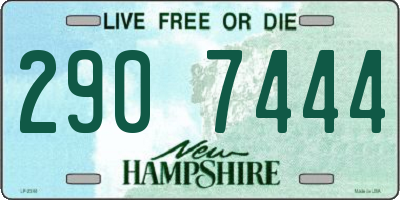 NH license plate 2907444