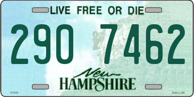 NH license plate 2907462