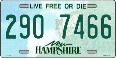 NH license plate 2907466