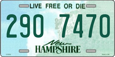 NH license plate 2907470