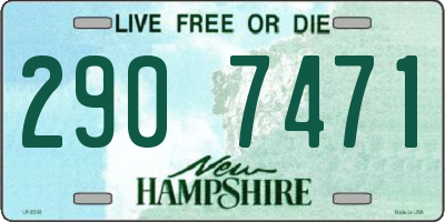 NH license plate 2907471