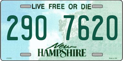 NH license plate 2907620