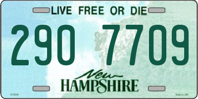 NH license plate 2907709