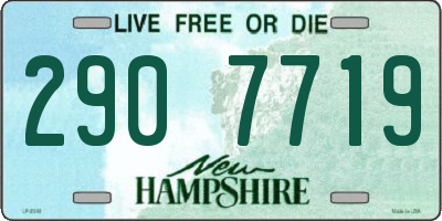 NH license plate 2907719