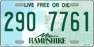 NH license plate 2907761