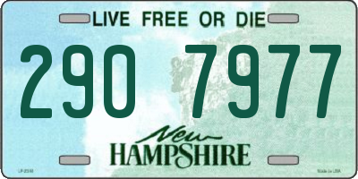 NH license plate 2907977