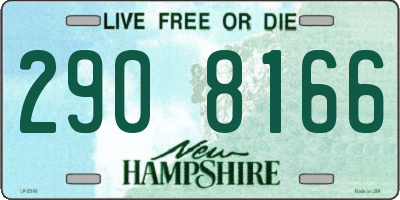 NH license plate 2908166
