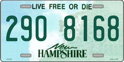 NH license plate 2908168