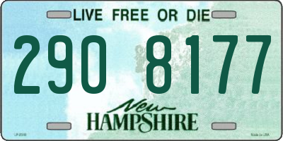 NH license plate 2908177