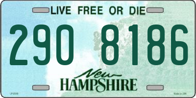 NH license plate 2908186